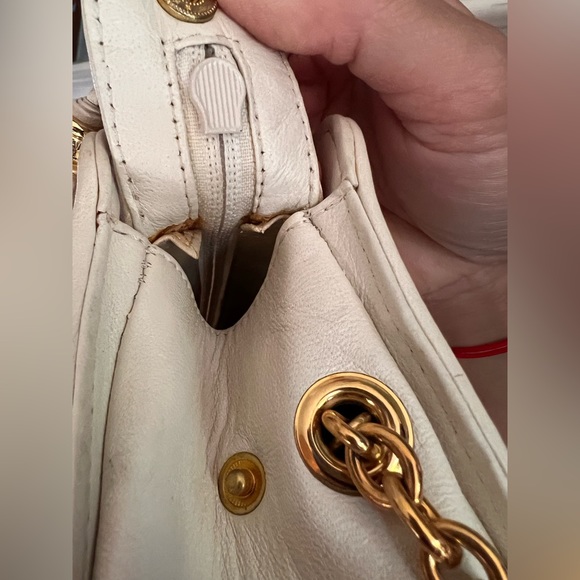 Anne Klein For Calderon Vintage Leather Shoulder Bag - Picture 5 of 13